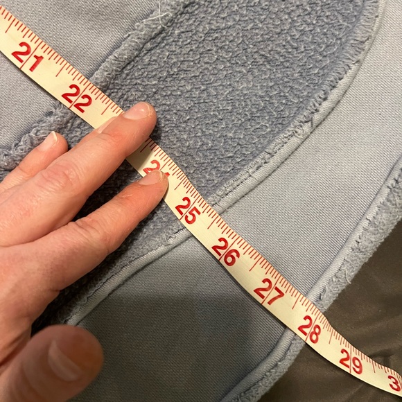 Free People Jordan Oversized Blue Jacket - Picture 11 of 12